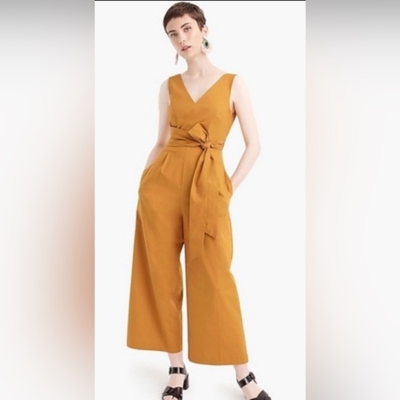 J. Crew Pants - J. Crew Camel Brown jumpsuit SZ00